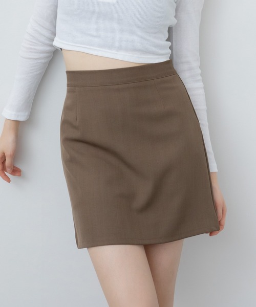 HEILIS（ヘイリス） スカート 台形ミニスカート(インパン付き