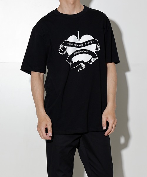 「NUMBER (N)INE」 半袖Tシャツ 4 ブラック メンズ_画像8