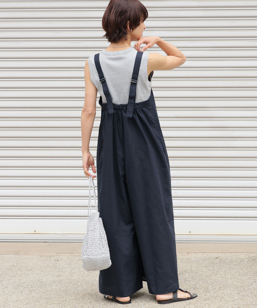 「JOURNAL STANDARD relume」 オーバーオール FREE ネイビー レディース_画像5