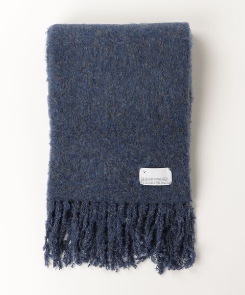 VOAAOV（ヴォアーブ） マフラー FULLERS TEASEL BRUSHED KNIT SCARF