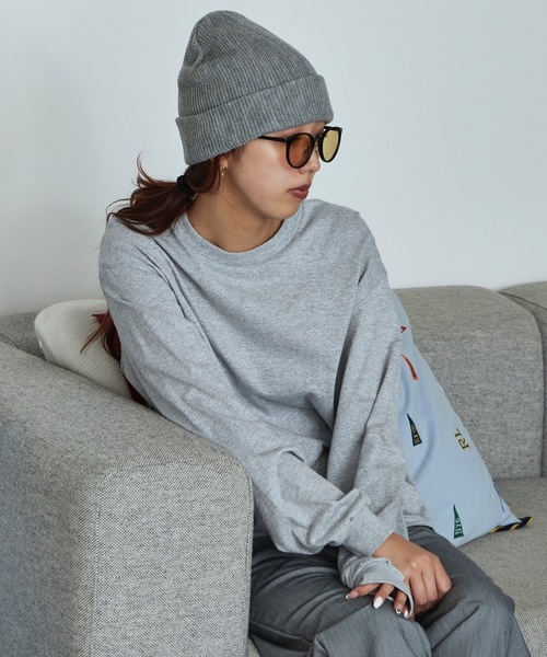 PENNEYS（ペニーズ） ニット帽 ニットキャップ ワッペン付き ニット
