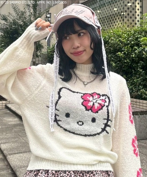 Candy Stripper（キャンディーストリッパー） ニット セーター 「HELLO