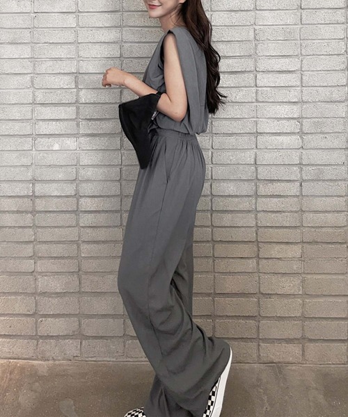 「Doula Doula」 セットアップ FREE モカ レディース_画像2