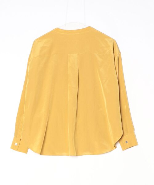 「ROPE'」 長袖ブラウス 36 イエロー レディース_画像2