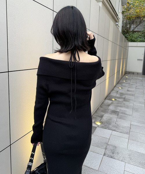 SPIRALGIRL（スパイラルガール） ワンピース ビックカラーZIPロング