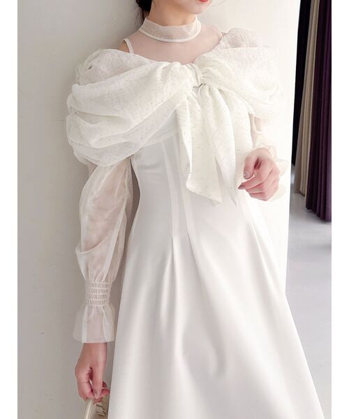 dazzlin（ダズリン） ドレス ビッグリボンドレス : ZOZOTOWN Yahoo!店