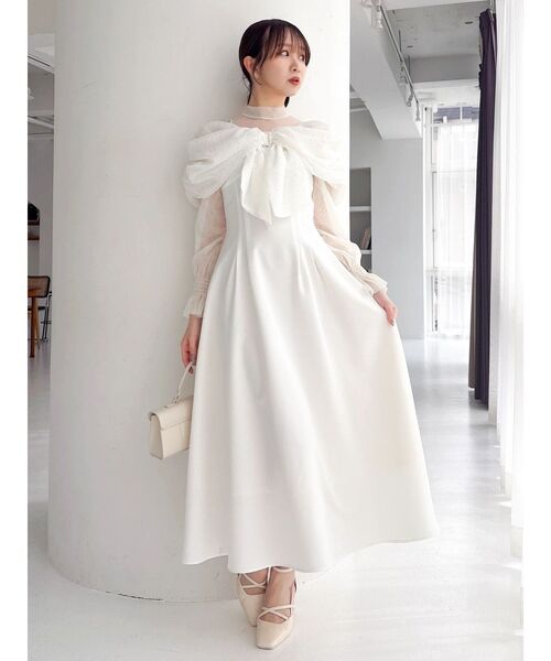 dazzlin（ダズリン） ドレス ビッグリボンドレス : ZOZOTOWN Yahoo!店