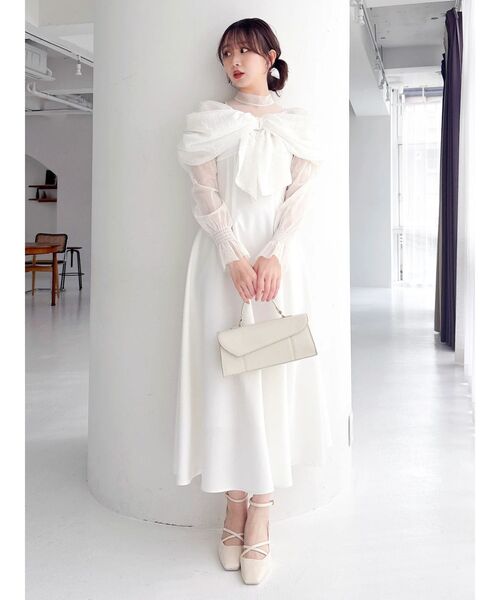 dazzlin（ダズリン） ドレス ビッグリボンドレス : ZOZOTOWN Yahoo!店