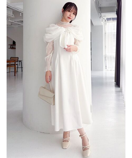 dazzlin（ダズリン） ドレス ビッグリボンドレス : ZOZOTOWN Yahoo!店