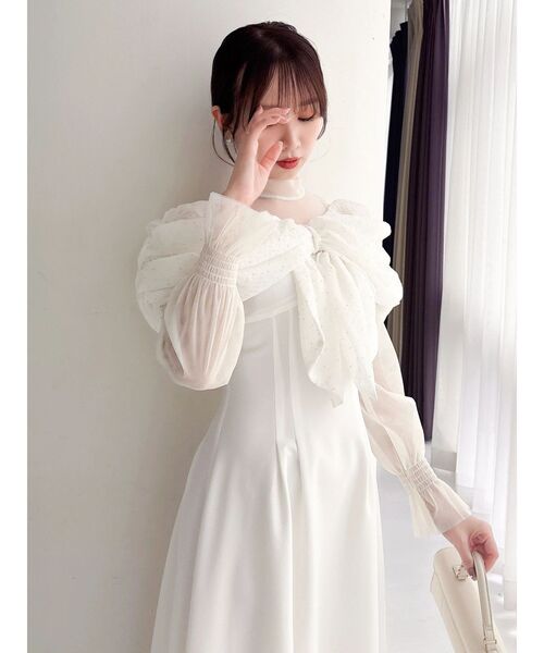 dazzlin（ダズリン） ドレス ビッグリボンドレス : ZOZOTOWN Yahoo!店