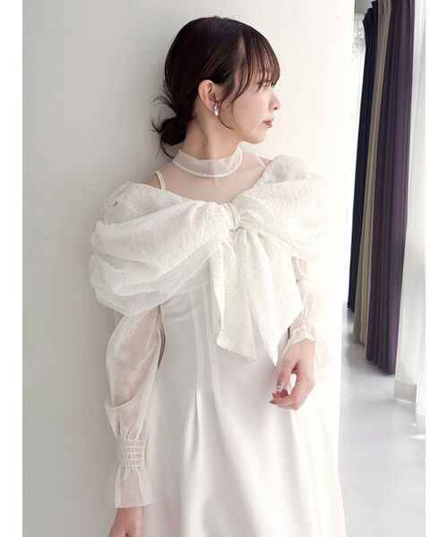 dazzlin（ダズリン） ドレス ビッグリボンドレス : ZOZOTOWN Yahoo!店