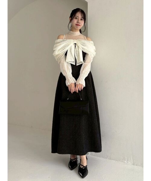 dazzlin（ダズリン） ドレス ビッグリボンドレス : ZOZOTOWN Yahoo!店