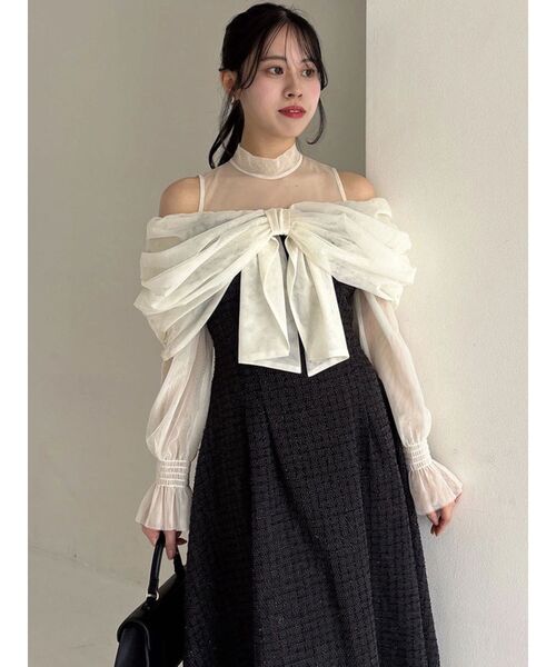 dazzlin（ダズリン） ドレス ビッグリボンドレス : ZOZOTOWN Yahoo!店