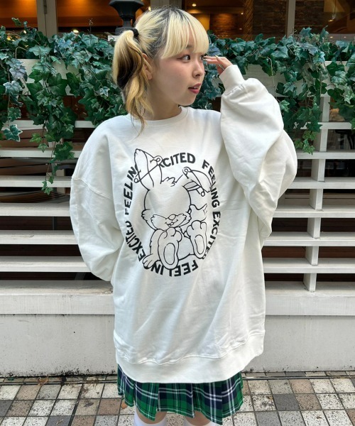 [Candy Stripper] тренировочный cut and sewn 2 "теплый" белый женский 