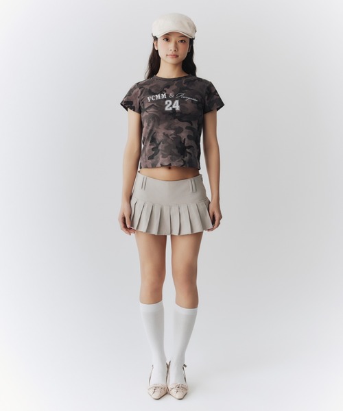 「FCMM」 半袖Tシャツ SMALL ブラック レディース_画像3