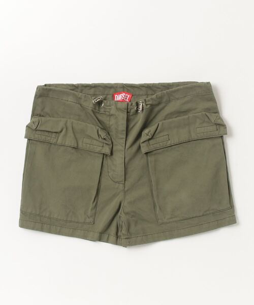 DIESEL（ディーゼル） ショートパンツ 44 グリーン レディース