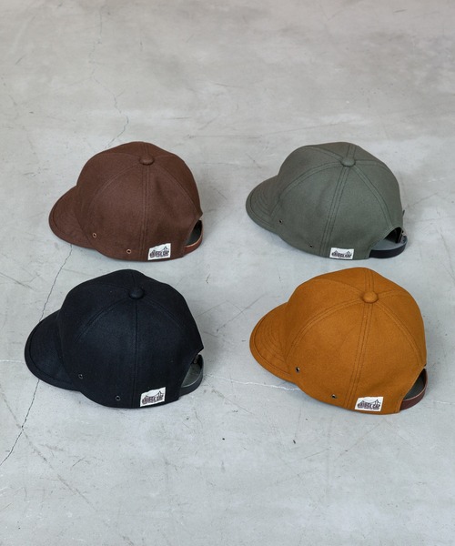 「Mighty Shine」 「bridge cap」キャップ L カーキ メンズ_画像2