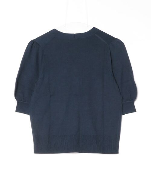 「BANANA REPUBLIC FACTORY STORE」 ニットカーディガン S ネイビー レディース_画像2