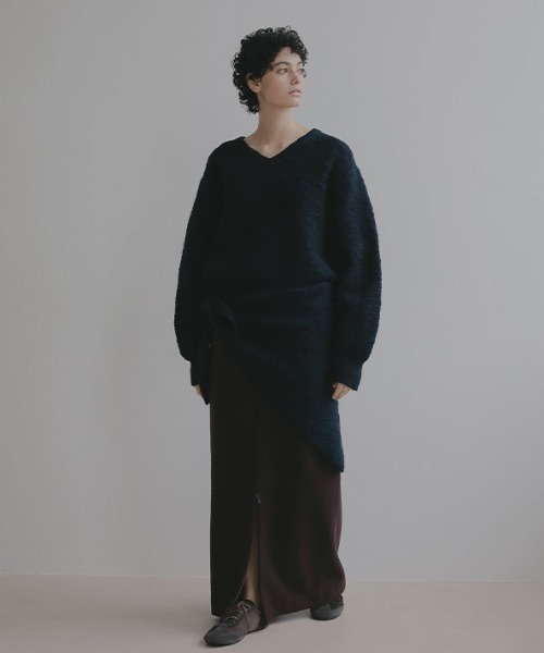 ETRE TOKYO（エトレトウキョウ） スカート ダブルジップIラインロング