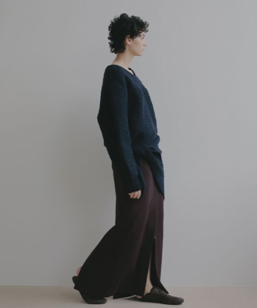 ETRE TOKYO（エトレトウキョウ） スカート ダブルジップIラインロング