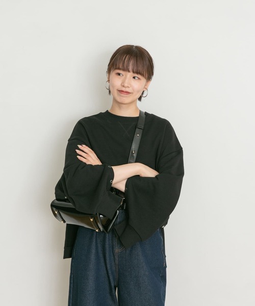 「UR Lab.」 スウェットカットソー FREE グレー系その他 レディース_画像6