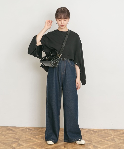 「UR Lab.」 スウェットカットソー FREE グレー系その他 レディース_画像8