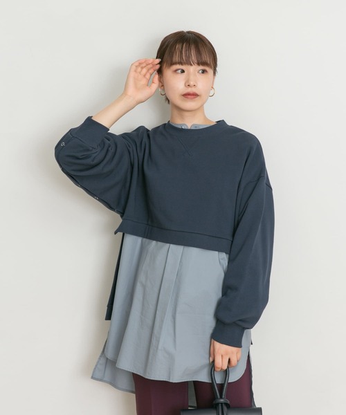 「UR Lab.」 スウェットカットソー FREE グレー系その他 レディース_画像9