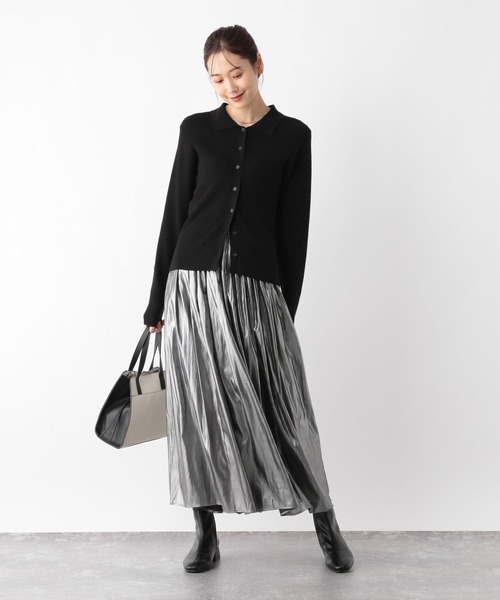 GLOBAL WORK（グローバルワーク） スカート SHORT シルバー レディース