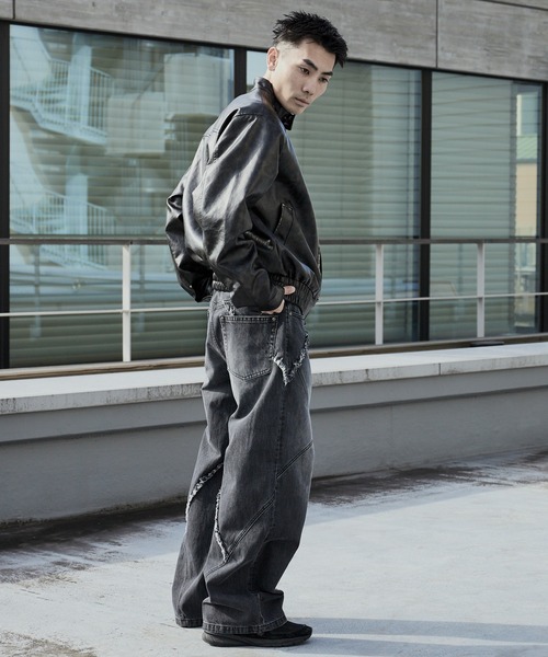 SUPPLIER（サプライヤー） ジーンズ Curve Switching Baggy Denim