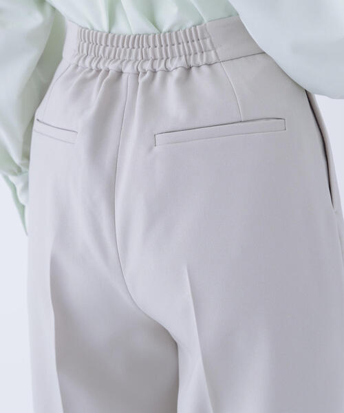 パンツ ゴールドボタンワイドパンツ レディース_20