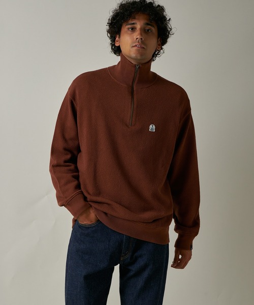 「FIDELITY」 長袖ニット X-LARGE キナリ メンズ_画像9