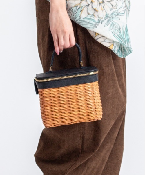 The Bagmati バグマティ　カゴバック　牛革 The Bagmati（ザバグマティ） かごバッグ カゴバッグ 「The Bagmati