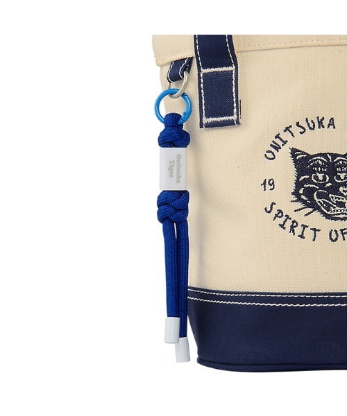 オニツカタイガー　ミニトート Onitsuka Tiger（オニツカタイガー） トートバッグ MINI CANVAS TOTE