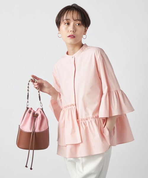 「NOLLEY'S Sophi」 7分袖ブラウス 38 サックスブルー レディース_画像4