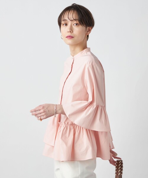「NOLLEY'S Sophi」 7分袖ブラウス 38 サックスブルー レディース_画像7