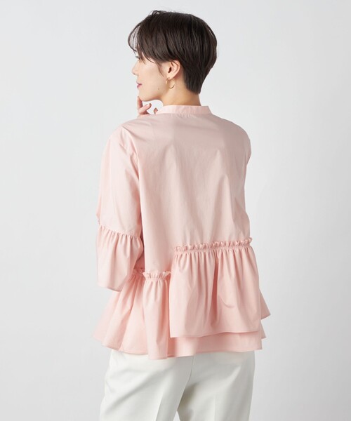 「NOLLEY'S Sophi」 7分袖ブラウス 38 サックスブルー レディース_画像9