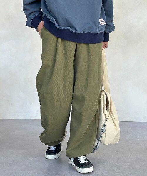 ご希望商品 CPCM（シーピーシーエム） パンツ ストレッチツイルニータックパンツ