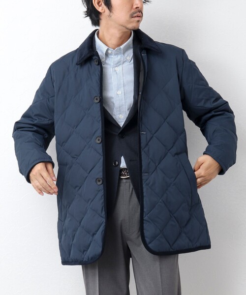 「TAION」 ダウンジャケット M ブラック メンズ_画像3