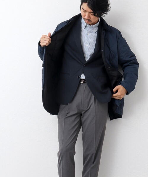 「TAION」 ダウンジャケット M ブラック メンズ_画像6