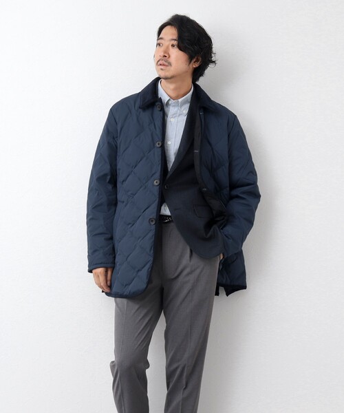 「TAION」 ダウンジャケット M ブラック メンズ_画像8