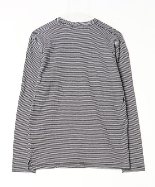 BURBERRY BLACK LABEL（バーバリーブラックレーベル） ボーダー柄長袖T