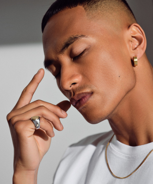 「TOM WOOD」 ネックレス 20.5 ゴールド レディース_画像4