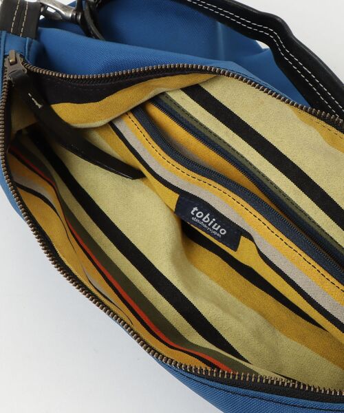 「tobiuo」 ワンポイントショルダーバッグ - ブルー レディース_画像4