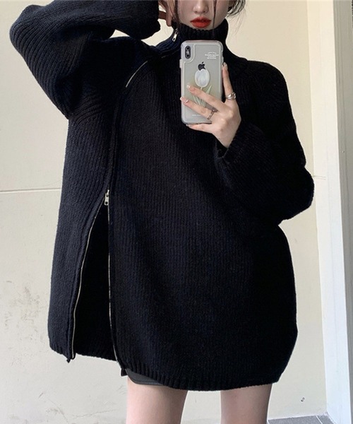 「GLAMOROUS JANE」 長袖ニット FREE ブラック レディース_画像6