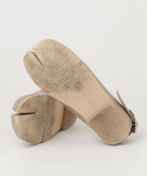 「un/neu」 フラットパンプス SMALL ベージュ レディース_画像3