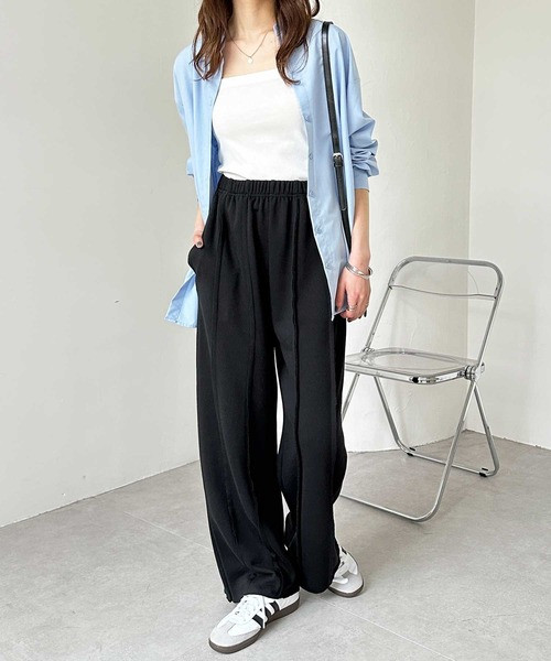 「GeeRA」 パンツ X-LARGE 杢グレー レディース_画像6