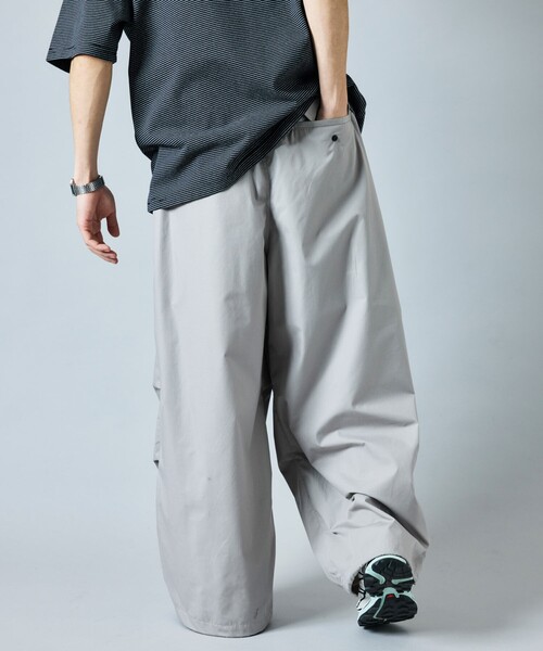 「FREAK'S STORE」 イージーパンツ LARGE ネイビー メンズ_画像8