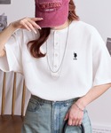 ヘンリーネック tシャツ 半袖 U.S. PO...の詳細画像3