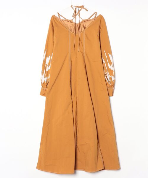 「RBS」 長袖ワンピース - イエロー レディース_画像2