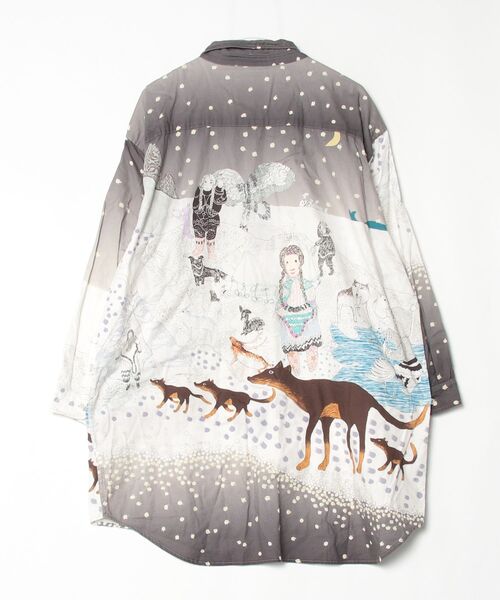 「TSUMORI CHISATO」 長袖ワンピース FREE ブラック レディース_画像2